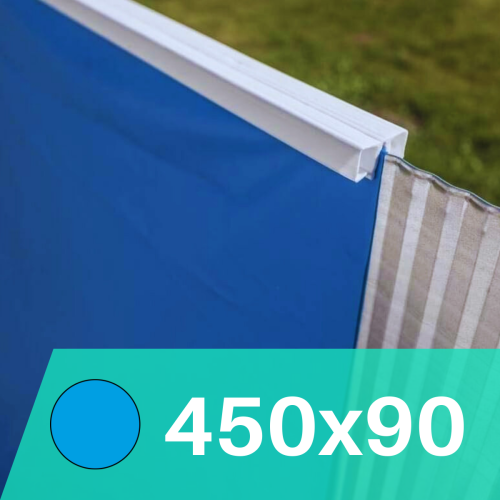 Liner Azul para Piscinas Elevadas 450x90 cm – PVC Reforzado 40/100