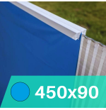 Liner Azul para Piscinas Elevadas 450x90 cm – PVC Reforzado 40/100