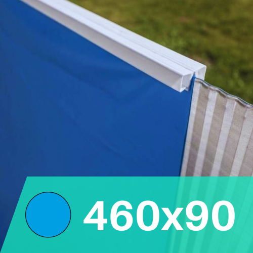 Liner Azul para Piscinas Elevadas 460x90 cm – PVC Reforzado 40/100