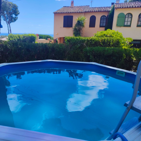 Liner Azul para Piscinas Elevadas 240x120 cm – PVC Reforzado 40/100