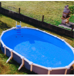 Liner Azul para Piscinas Elevadas 640x366x120 cm – PVC Reforzado 40/100