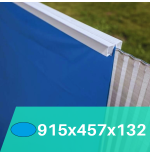 Liner Azul para Piscinas Elevadas 915x457x132 cm – PVC Reforzado 40/100