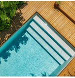 Lámina Armada Stoneflex Ivory Haogenplast | Revestimiento para Piscinas