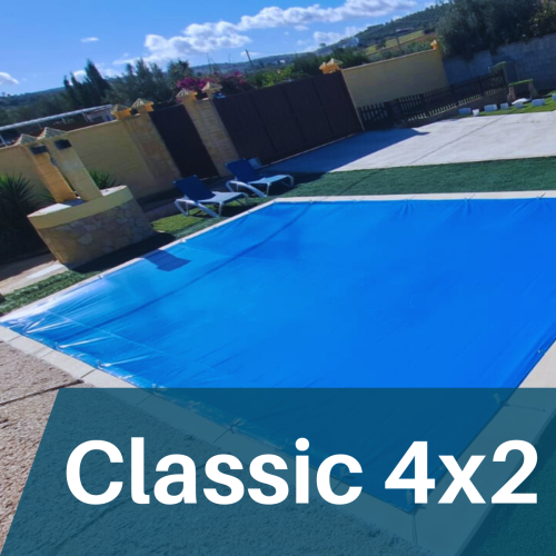 Cobertor de Invierno Azul Classic para piscina 4x2