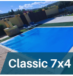 Cobertor de Invierno Azul Classic para piscina 7x4