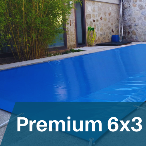 Cobertor Premium Azul 6x3 m
