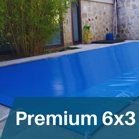 Cobertor Premium Azul 6x3 m