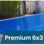 Cobertor Premium Azul 6x3 m