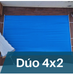 Cobertor Dúo para piscina 4x2