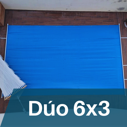 Cobertor Dúo para piscina 7x3,5