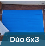 Cobertor Dúo para piscina 7x3,5