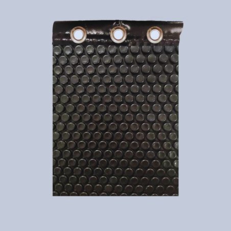 Manta térmica negra para piscina de 6x3 de 500 micras