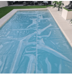Manta térmica 500 micras transparente para piscina de 10x5