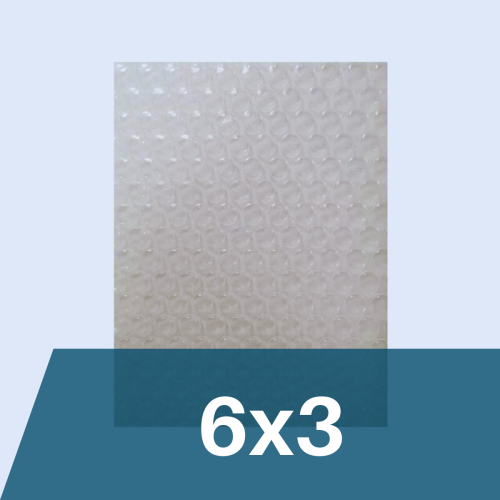Manta térmica 500 micras transparente para piscina de 6x3