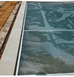 Manta térmica 500 micras transparente para piscina de 6x3