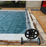 Manta térmica 500 micras transparente para piscina de 10x5