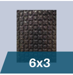 Manta térmica OXO Negra 500 micras 6x3