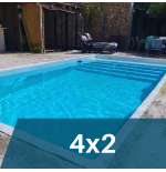 Piscina en Kit 4x2m – Construye Tu Propia Piscina Fácilmente
