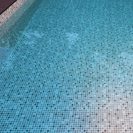 Liner Mosaico Arena para Piscinas Elevadas 240x120 cm – PVC Reforzado 75/100