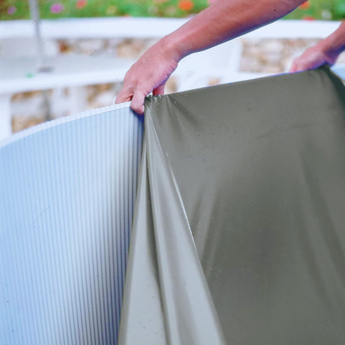 Liner Gris para Piscinas Modelo Cannelle – PVC Reforzado 75/100