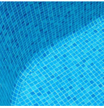 Liner  Mosaico Azul  para Piscinas Elevadas 350x120 cm – PVC Reforzado 75/100
