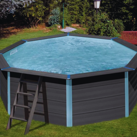 Liner Gris para Piscinas Elevadas 540x120 cm – PVC Reforzado 75/100