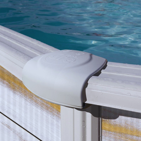 Liner Gris para Piscinas Elevadas 540x120 cm – PVC Reforzado 75/100
