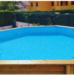 Liner Azul Claro para Piscinas Elevadas 500x132 cm – PVC Reforzado 75/100