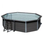 Liner Gris para Piscinas Elevadas 610x375x120 cm – PVC Reforzado 75/100