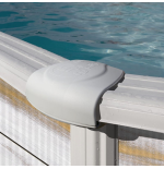 Liner Gris para Piscinas Elevadas 550x366x132 cm – PVC Reforzado 75/100