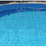 Liner Mosaico Azul  para Piscinas Elevadas 550x366x120 cm – PVC Reforzado 75/100