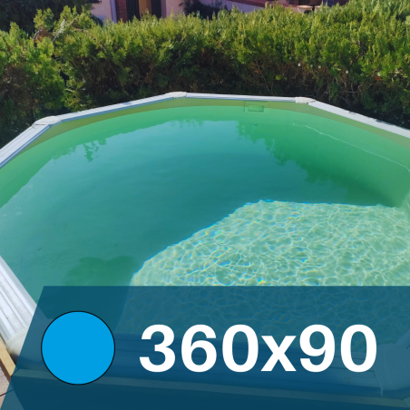 Liner Arena para Piscinas Elevadas 360x90 cm – PVC Reforzado 75/100