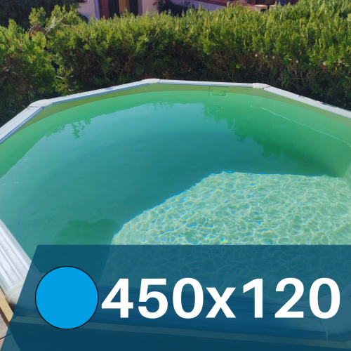 Liner Arena para Piscinas Elevadas 450x120 cm – PVC Reforzado 75/100