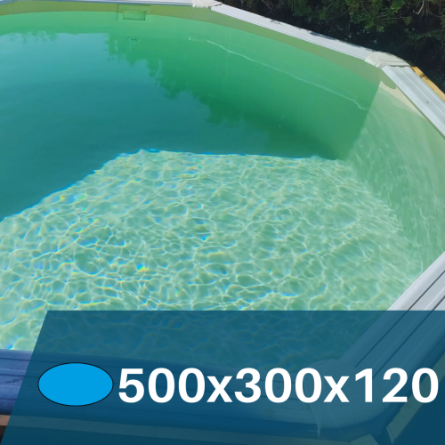 Liner Arena para Piscinas Elevadas 500x300x120 cm – PVC Reforzado 75/100
