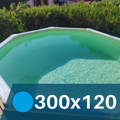 Liner Arena para Piscinas Elevadas 300x120 cm – PVC Reforzado 75/100